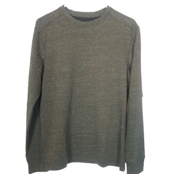 01. Algo Performance Mens M Olive Green Quick Dry - Picture 1 of 8